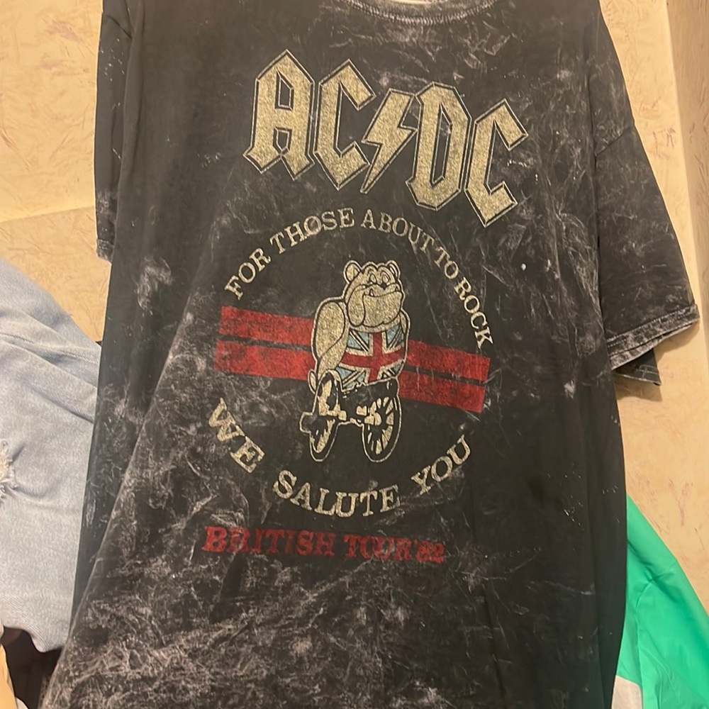 AC/DC graphic tee